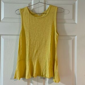 GAP peplum tank top